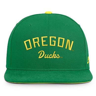 Men's Nike Green Oregon Ducks Legacy Snapback Hat