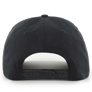 Men's '47 Black San Antonio Spurs Hardwood Classics Hitch Adjustable Hat