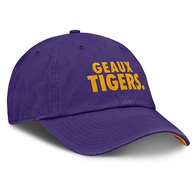 Unisex Nike Purple LSU Tigers Primetime Chant Club Adjustable Hat