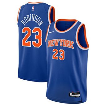 Youth Nike Mitchell Robinson Blue New York Knicks Swingman Jersey - Icon Edition