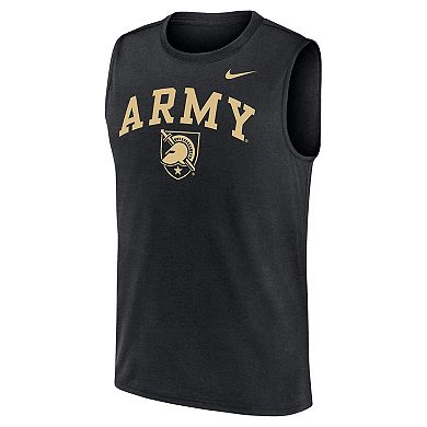 Men's Nike Black Army Black Knights Legend Dri-FIT Tank Top