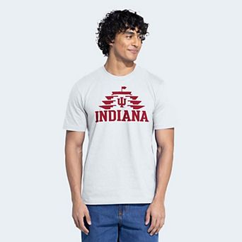 Men's adidas White Indiana Hoosiers IU x Indy 500 T-Shirt