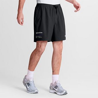 Men's Nike Black Baltimore Ravens Form Dri-FIT Shorts