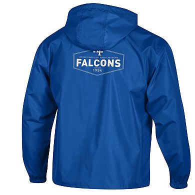 Men's Champion Royal Air Force Falcons Delay Packable Half-Zip Jacket