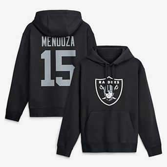 Men's Nike Fernando Mendoza Black Las Vegas Raiders Name & Number Hoodie