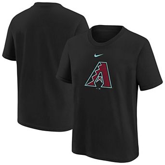 Youth Nike Black Arizona Diamondbacks Large Logo T-Shirt