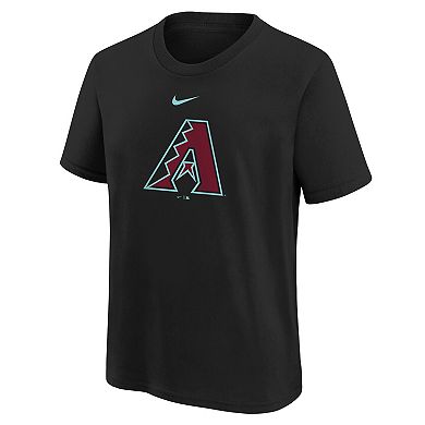 Youth Nike Black Arizona Diamondbacks Large Logo T-Shirt