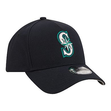 Youth New Era Navy Seattle Mariners 9FORTY A-Frame Adjustable Hat