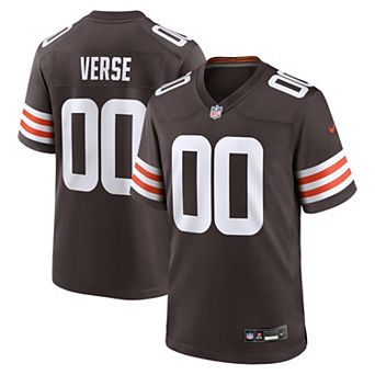 Youth Nike Jared Verse Brown Cleveland Browns Team Game Jersey