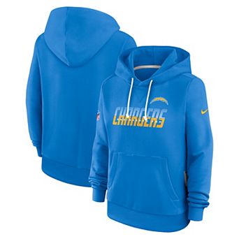 Women's Nike Powder Blue Los Angeles Chargers Sideline Standard Issue Dri-FIT Hoodie