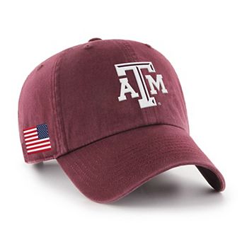 Men's '47 Maroon Texas A&M Aggies Americana Heritage Clean Up Adjustable Hat