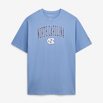 Men's Champion Carolina Blue North Carolina Tar Heels Big & Tall Arch Over Wordmark T-Shirt