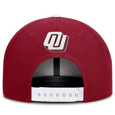 Men's Nike Crimson Oklahoma Sooners Legacy Snapback Hat
