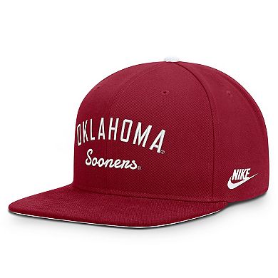 Men's Nike Crimson Oklahoma Sooners Legacy Snapback Hat