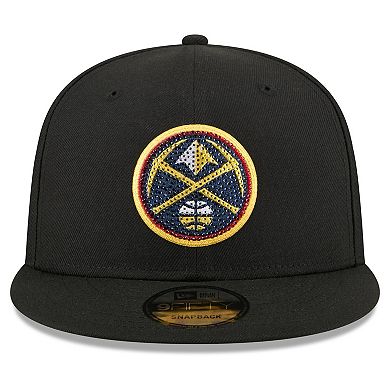 Men's New Era Black Denver Nuggets 2026 NBA Draft Crystal 9FIFTY Snapback Hat