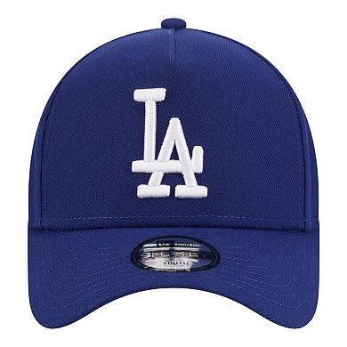 Youth New Era Royal Los Angeles Dodgers 9FORTY A-Frame Adjustable Hat