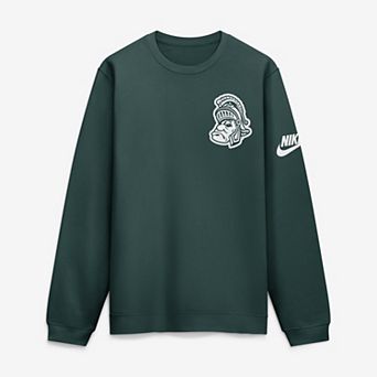 Men's Nike Green Michigan State Spartans Legacy Sweatshirt