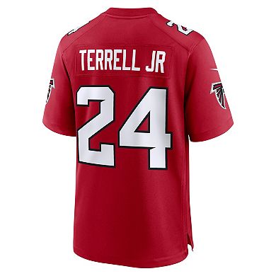 Men's Nike A.J. Terrell Red Atlanta Falcons Game Jersey