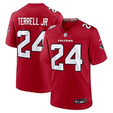 Men's Nike A.J. Terrell Red Atlanta Falcons Game Jersey