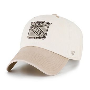 Men's '47 Natural/Tan New York Rangers Neutral Terrain Clean Up Adjustable Hat