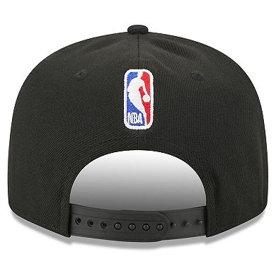 Men's New Era Black Brooklyn Nets 2026 NBA Draft Crystal 9FIFTY Snapback Hat