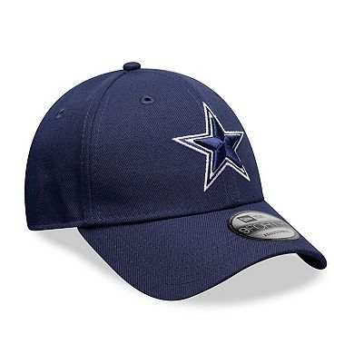 Men's New Era Navy Dallas Cowboys Core Team 9FORTY Adjustable Hat