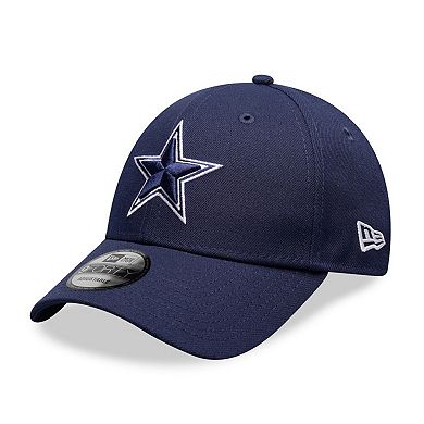 Men's New Era Navy Dallas Cowboys Core Team 9FORTY Adjustable Hat
