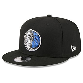 Men's New Era Black Dallas Mavericks 2026 NBA Draft Crystal 9FIFTY Snapback Hat