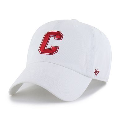Men's '47 White Cornell Big Red Clean Up Adjustable Hat