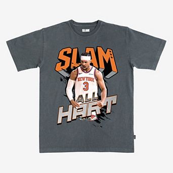 Unisex SLAM Josh Hart Charcoal New York Knicks T-Shirt