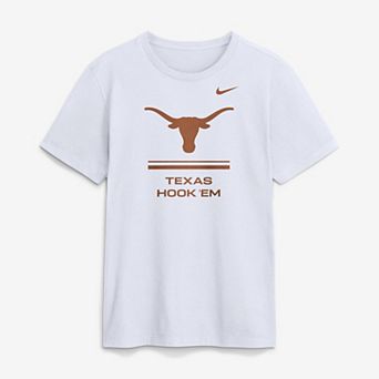 Men's Nike White Texas Longhorns 2026 Sideline Dri-FIT T-Shirt