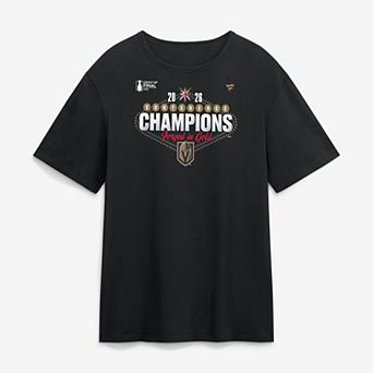 Men's Fanatics Black Vegas Golden Knights 2026 NHL Western Conference Champions Hometown T-Shirt