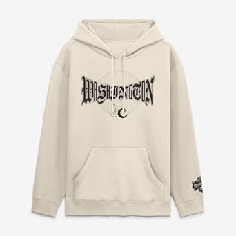 Men's Fanatics Cream Washington Mystics Legacy Fleece Pullover Hoodie