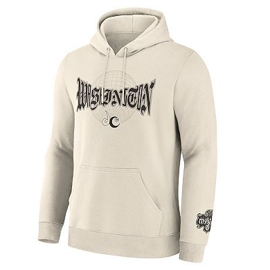 Men's Fanatics Cream Washington Mystics Legacy Fleece Pullover Hoodie