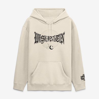Men's Fanatics Cream Washington Mystics Legacy Fleece Pullover Hoodie