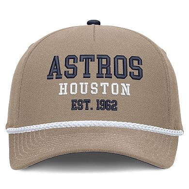 Men's Nike Khaki Houston Astros Father's Day Rope Rise Adjustable Hat
