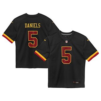 Toddler Nike Jayden Daniels Black Washington Commanders Alternate Game Jersey