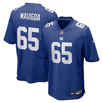 Men's Nike Francis Mauigoa Royal New York Giants 2026 NFL Draft First Round Pick No. 10 Team Game Jersey