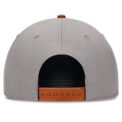 Unisex Nike Gray Texas Longhorns Primetime Rise Rope Adjustable Hat