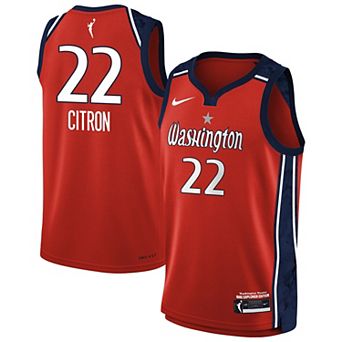 Youth Nike Sonia Citron Red Washington Mystics Explorer Edition Jersey