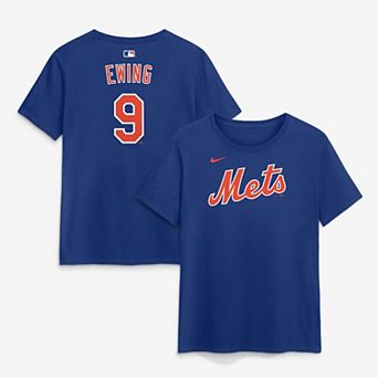 Women's Nike AJ Ewing Royal New York Mets Name & Number T-Shirt