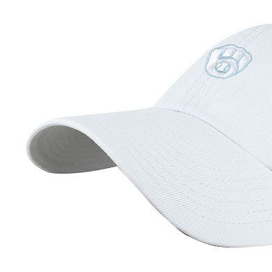Unisex '47 Light Blue Milwaukee Brewers Pastel Clean Up Adjustable Hat