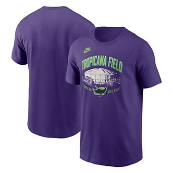 Men's Nike Purple Tampa Bay Rays Local T-Shirt