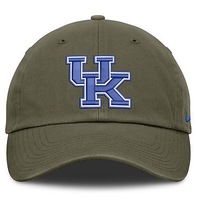 Unisex Nike Olive Kentucky Wildcats Primetime Club Adjustable Hat