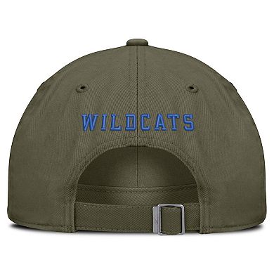Unisex Nike Olive Kentucky Wildcats Primetime Club Adjustable Hat
