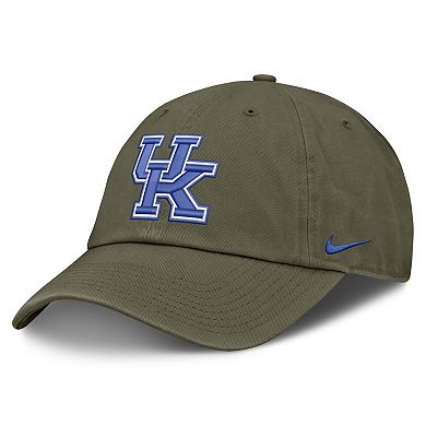 Unisex Nike Olive Kentucky Wildcats Primetime Club Adjustable Hat