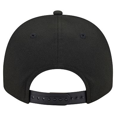Men's New Era Black Cincinnati Reds Motion A-Frame 9FIFTY Snapback Hat