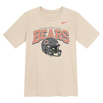 Preschool Nike Natural Chicago Bears Vintage Easy Lane T-Shirt