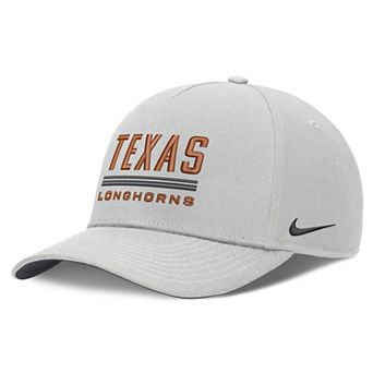 Men's Nike Gray Texas Longhorns 2026 Sideline Dri-FIT Rise Adjustable Hat