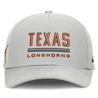 Men's Nike Gray Texas Longhorns 2026 Sideline Dri-FIT Rise Adjustable Hat
